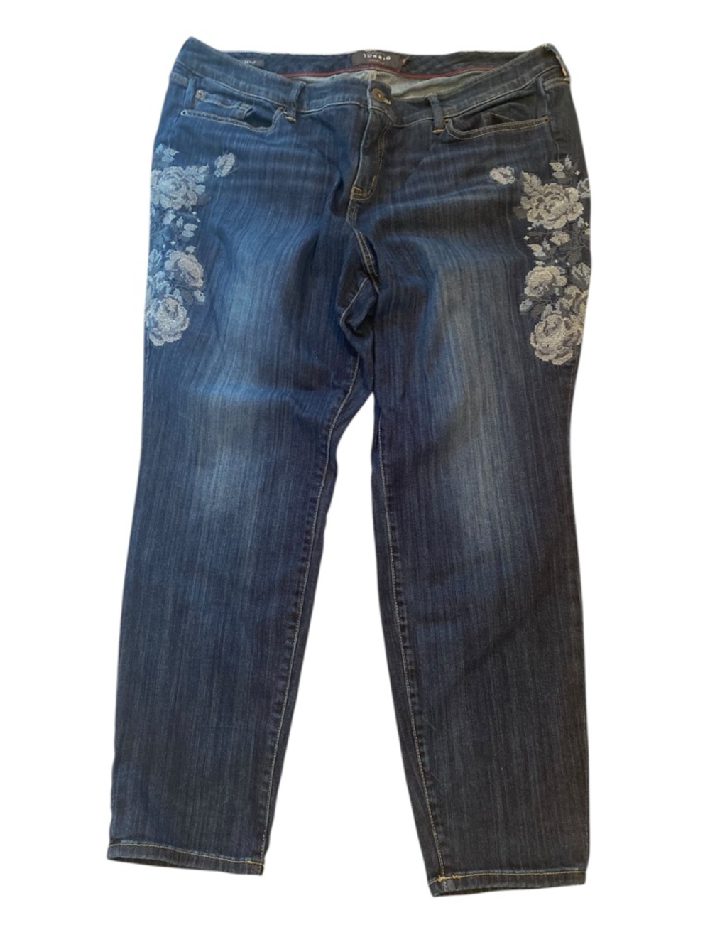 Torrid embroidered skinny jeans size 24R